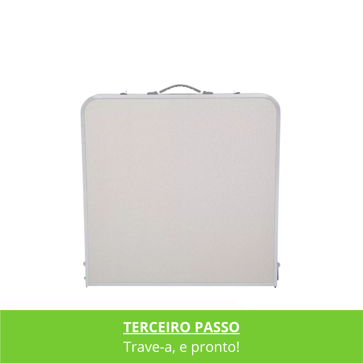 Sistema dobrável da mesa maleta